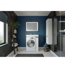 Комплект мебели белый глянец 80 см Акватон Лондри 1A236101LH010 + 1A72113KRW010 + 1A252702SU010