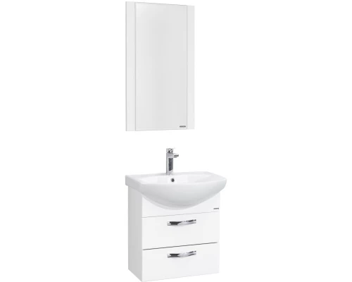 Комплект мебели белый 50,5 см Акватон Ария 1A140001AA010 + 1WH207781 + 1A140102AA010
