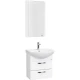 Комплект мебели белый 50,5 см Акватон Ария 1A140001AA010 + 1WH207781 + 1A140102AA010