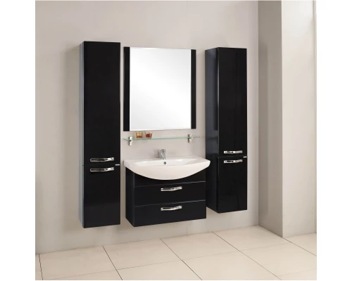 Комплект мебели черный 80,5 см Акватон Ария 1A140801AA950 + 1WH207783 + 1A141902AA950
