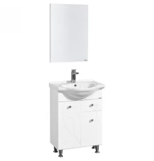 Комплект мебели белый глянец 60,5 см Акватон Лиана 1A162901LL010 + 1WH109652 + 1A162602LL010