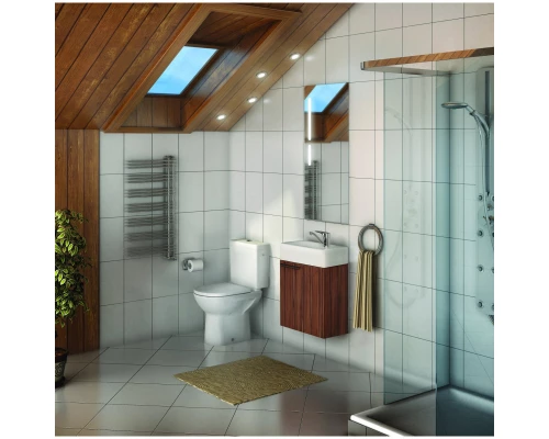 Комплект мебели эбони темный 46 см Акватон Эклипс 1A172701EK560 + 1WH301972 + 1A129002EK010