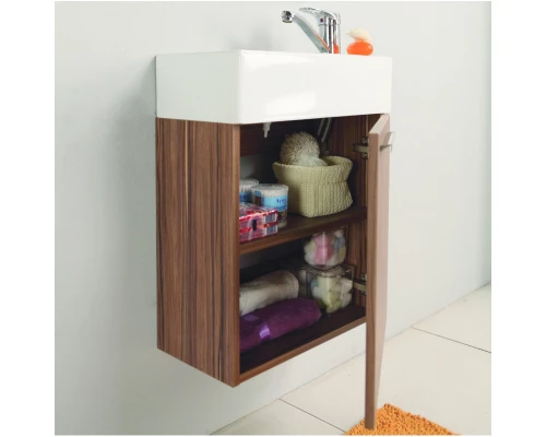 Комплект мебели эбони темный 46 см Акватон Эклипс 1A172701EK560 + 1WH301972 + 1A129002EK010