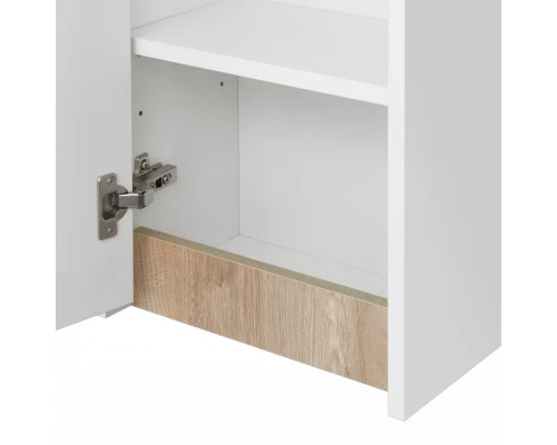 Шкаф МАРТИ 35, подвесной, белый, дуб эндгрейн