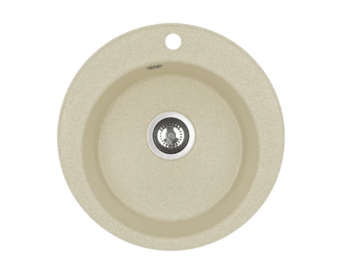 Мойка кухонная ШЕЛЛИ 50, круглая, шампань