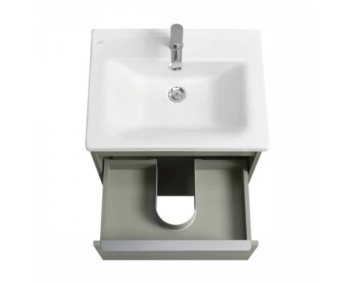 Тумба-умывальник ХОУП 60, 1 ящ., подвесная, хаки (под раковину МИРАНДА 60)