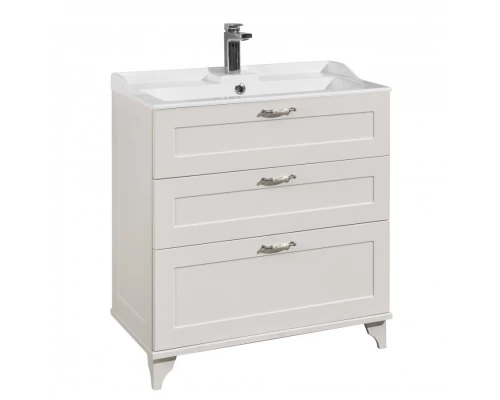 Тумба ЛЕОН 80 H, дуб бел. (под раковину ФАБИА 80, Премьер М 80)