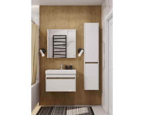 Тумба белый глянец/ясень шимо 68,2 см Акватон Марти 1A267501MY010