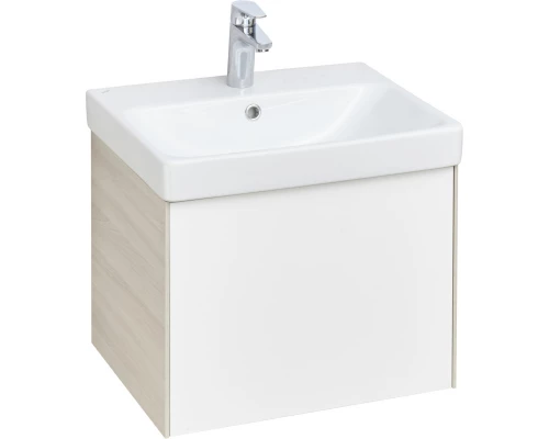 Тумба белый глянец/ясень шимо 53,2 см Акватон Асти 1A263101AXD70