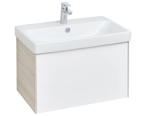 Тумба белый глянец/ясень шимо 68,2 см Акватон Асти 1A263001AXD70