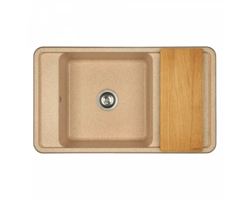 Мойка для кухни  Беллис 87 870x510x250 мм, прямоуг., песочный