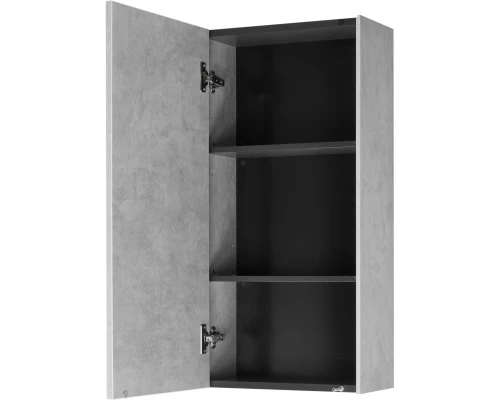 Шкаф одностворчатый 30x70 светло-серый L/R Акватон Марбл 1A276403MH8A0