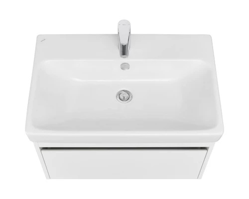 Тумба с раковиной белый глянец/ясень шимо 70,5 см Акватон Марти 1A2675K0MY010