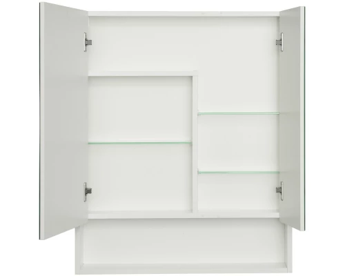 Зеркальный шкаф 70x85 см белый матовый Акватон Сканди 1A252202SD010