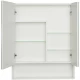 Зеркальный шкаф 70x85 см белый матовый Акватон Сканди 1A252202SD010