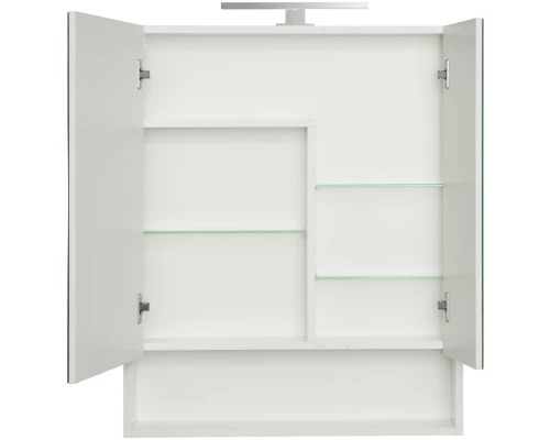 Зеркальный шкаф 70x85 см белый матовый Акватон Сканди 1A252202SD010