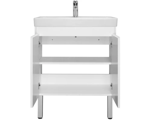 Тумба белый глянец/белый матовый 63 см Акватон Сканди Doors 1A278901SD010