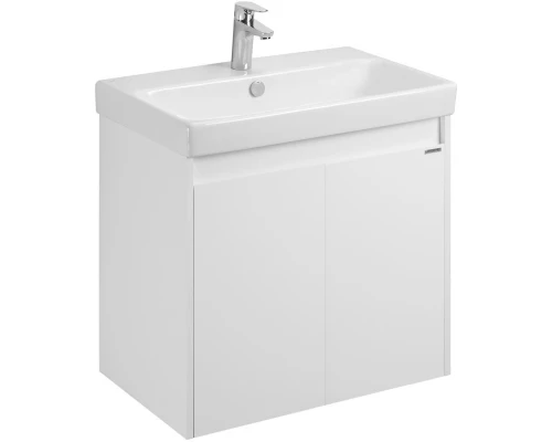 Тумба белый глянец/белый матовый 63 см Акватон Сканди Doors 1A278901SD010