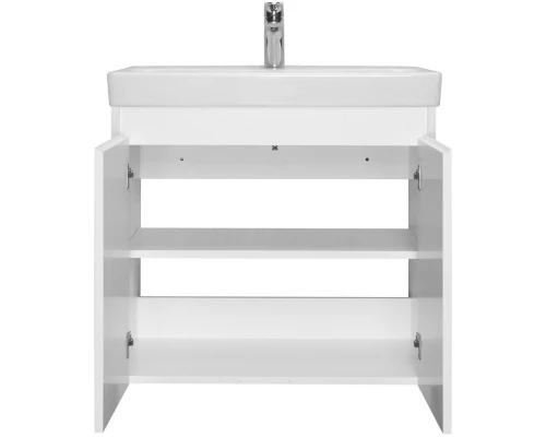 Тумба белый глянец/белый матовый 63 см Акватон Сканди Doors 1A278901SD010