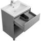 Тумба с раковиной туманный серый 60 см Акватон Форест 1A2782K0FR4D0