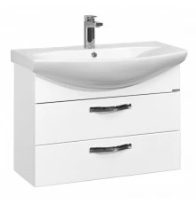 Тумба АРИЯ 80 М, подвесная, бел. (под раковину СМАЙЛ 80)