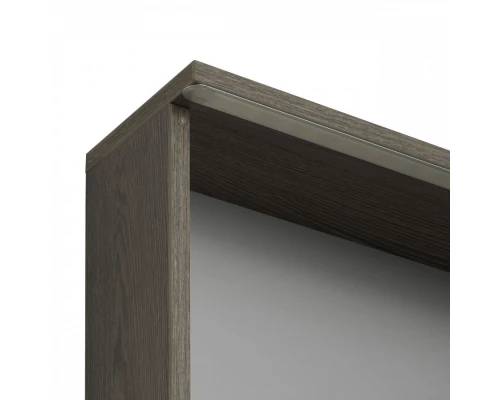 Зеркальный шкаф СТОУН 80, грецкий орех