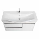 Тумба НОРТОН 100, белая (под раковину БЕВЕРЛИ 100)