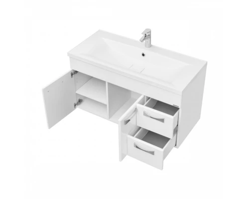 Тумба ДИОР 100, белая (под раковину АЙРИС 100, АЙРИС М 100, ПРЕМЬЕР М 100)