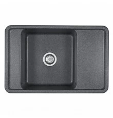 Мойка для кухни  Беллис 78 780x510x250 мм, прямоуг., графит