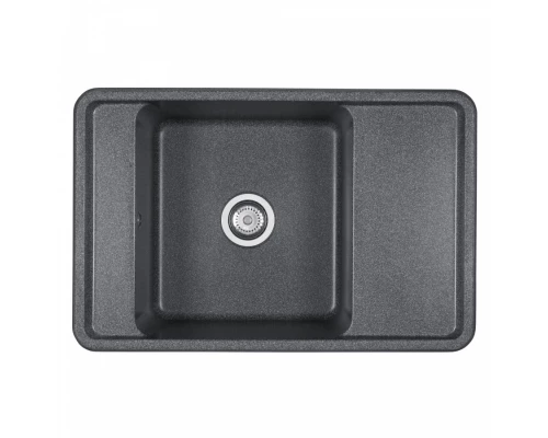 Мойка для кухни  Беллис 78 780x510x250 мм, прямоуг., графит