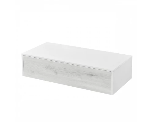 Комод САКУРА 100, ольха наварра, белый глянец