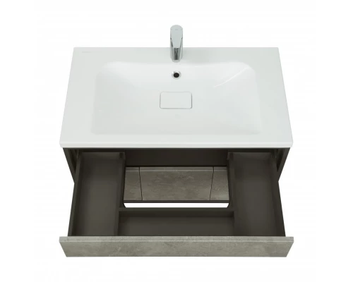 Тумба УЭЛЬС 80, графит (под раковину БРУК 80)