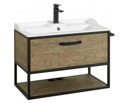 Тумба ЛОФТ ФАБРИК 80, дуб кантри (под раковину ФАБИА 80, VICTORIA-N 80, ОДРИ 42)