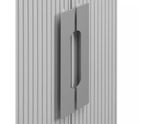 Шкаф-колонна АР-ДЕКО 40,  двустворчатая, подвесная, серый кобальт