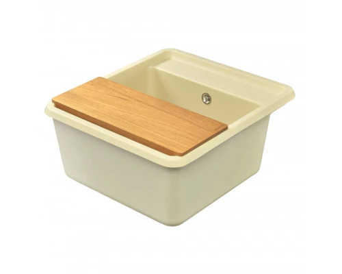 Мойка для кухни  Беллис 57 570x510x250 мм, прямоуг., шампань