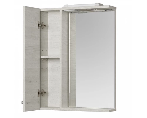 Зеркальный шкаф РОНДА 55, дуб сом