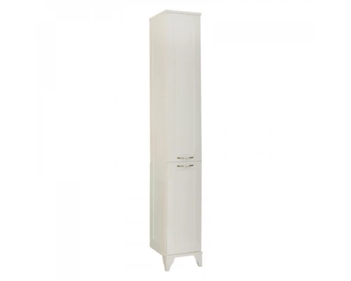 Шкаф-колонна ЛЕОН H 30, напольная, дуб белый