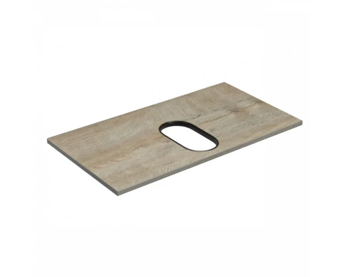 Столешница ЛОФТ ФАБРИК 80, дуб эндгрейн (под раковину ОДРИ)