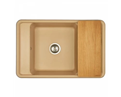 Мойка для кухни  Беллис 78 780x510x250 мм, прямоуг., латте