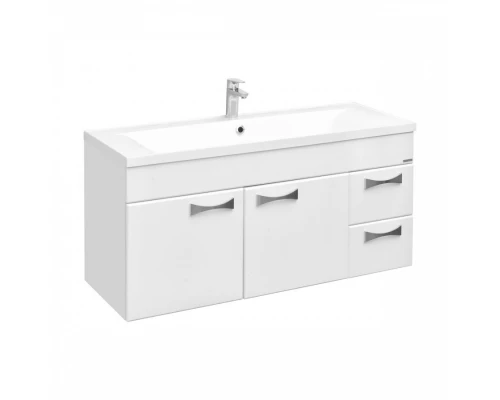 Тумба ДИОР 120, белая (под раковину АЙРИС 120, АЙРИС М 120, ПРЕМЬЕР М 120, ПРЕМЬЕР 120)