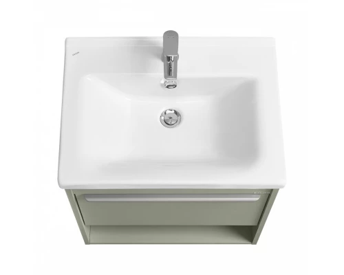 Тумба-умывальник ХОУП 60, 1 ящ., подвесная, хаки (под раковину МИРАНДА 60)