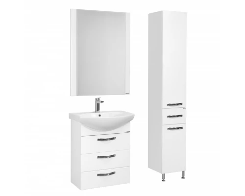 Тумба АРИЯ 65 Н, бел. (под раковину СМАЙЛ 65)