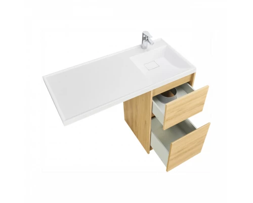 Тумба без фасада ЛОНДРИ 40 (под раковину ЛОНДРИ 105), под с/маш., дуб сантана