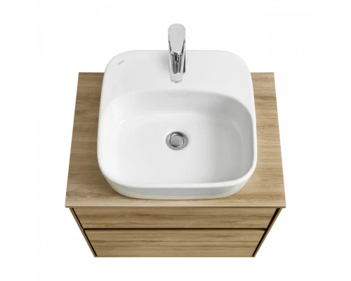 Тумба ЛИБЕРТИ 60, 2 ящ., подвесная, дуб эльвезия (под раковину ЭЛИНА 60, MILA 35, MILA 40, ОДРИ 42)