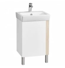 Тумба под раковину КАНТРИ 50, белый, дуб верона (под раковину НЕО 50)