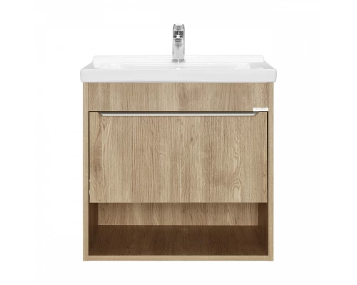 Тумба-умывальник ХОУП 60, 1 ящ., подвесная, орех (под раковину МИРАНДА 60)