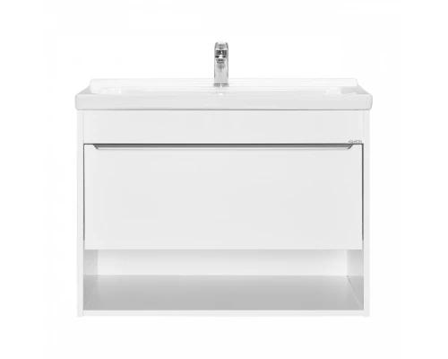 Тумба-умывальник ХОУП 80, 1 ящ., подвесная, белый матовый (под раковину МИРАНДА 80)