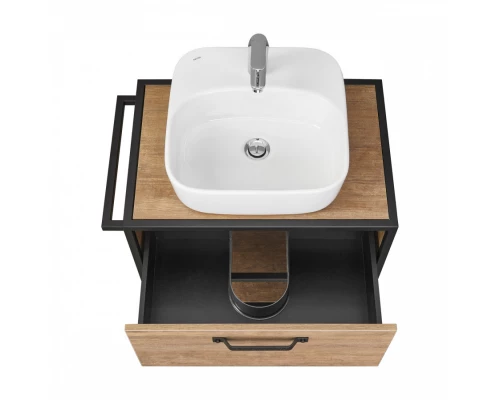 Тумба ЛОФТ ФАБРИК 65, дуб кантри (под раковину ФАБИА 65, ОДРИ Round 62, Одри Soft 42)