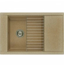 Мойка для кухни Делия 78 787x516x218 мм, прямоуг. с крылом, песочный