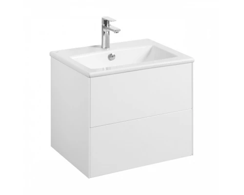 Тумба СОХО 60, белый глянец (под раковину ЭЛИНА 60)